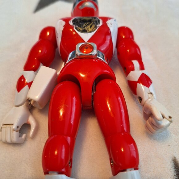 1994 MIGHTY MORPHIN POWER RANGERS Karate Kickin' JASON 1994 BANDAI 8” - Picture 4 of 9